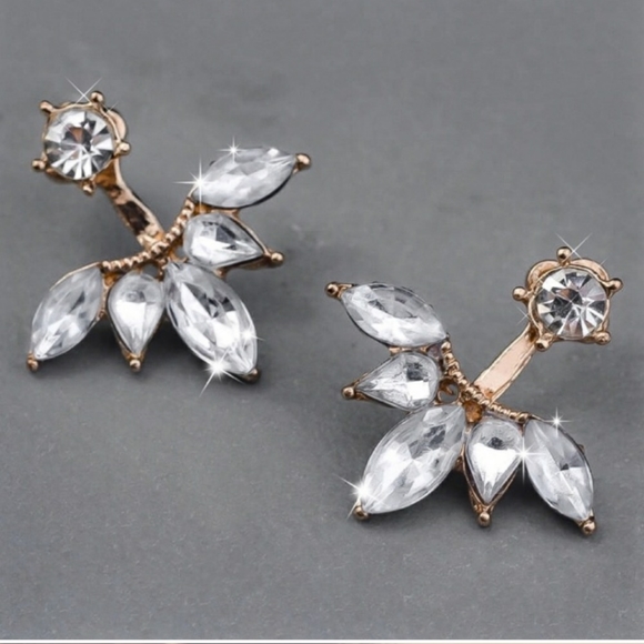 🌸 Just In! Jacket style earrings women's - Picture 8 of 12